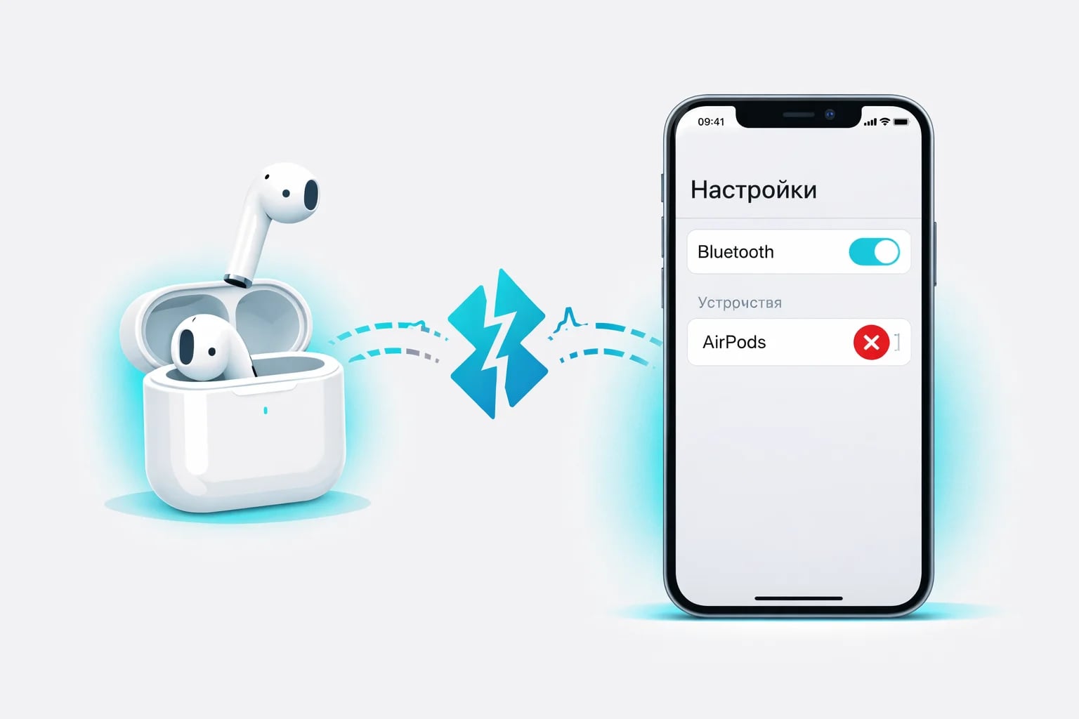 AirPods не подключаются к iPhone — 5 причин и сброс