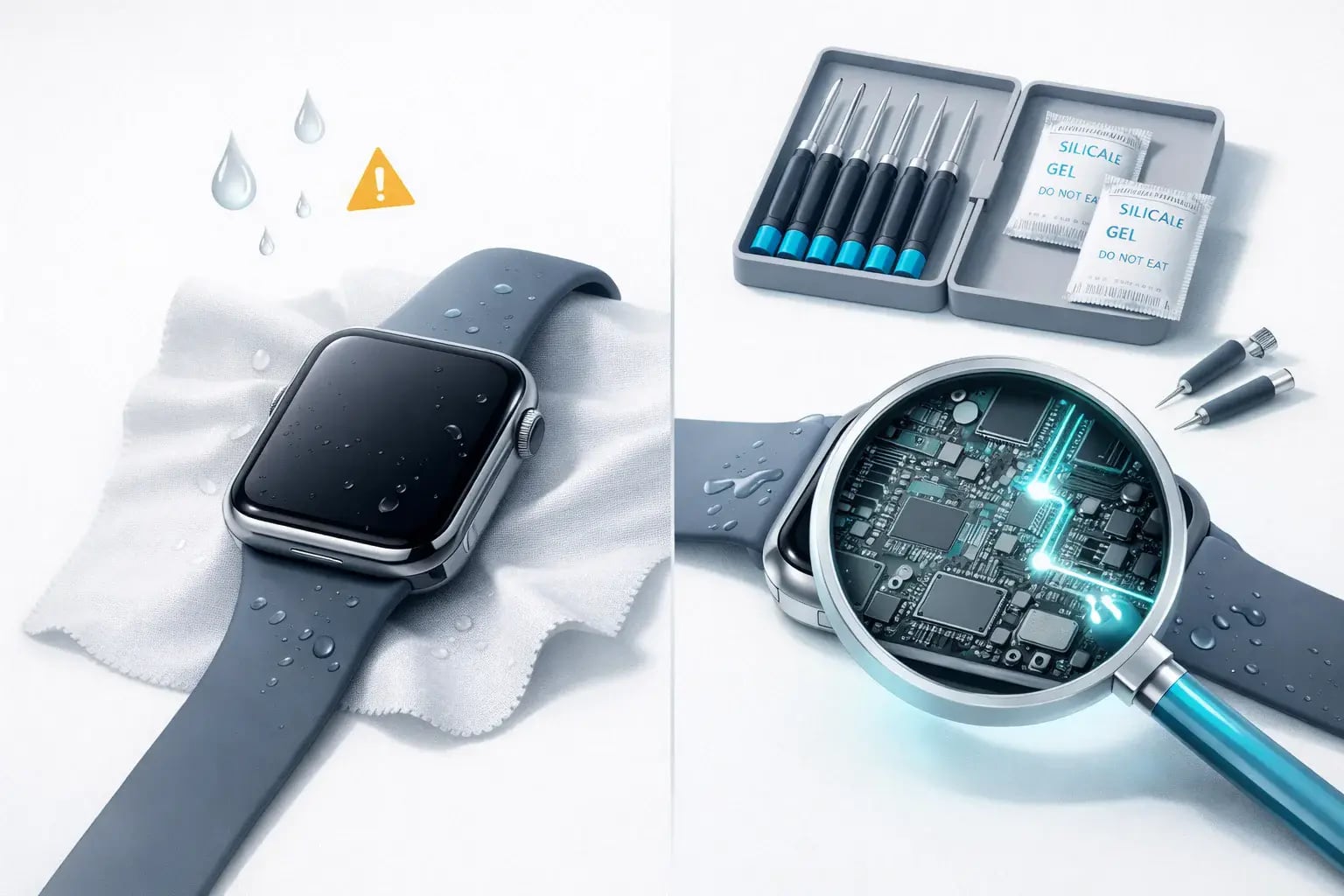 Apple Watch не включаются после воды — что делать