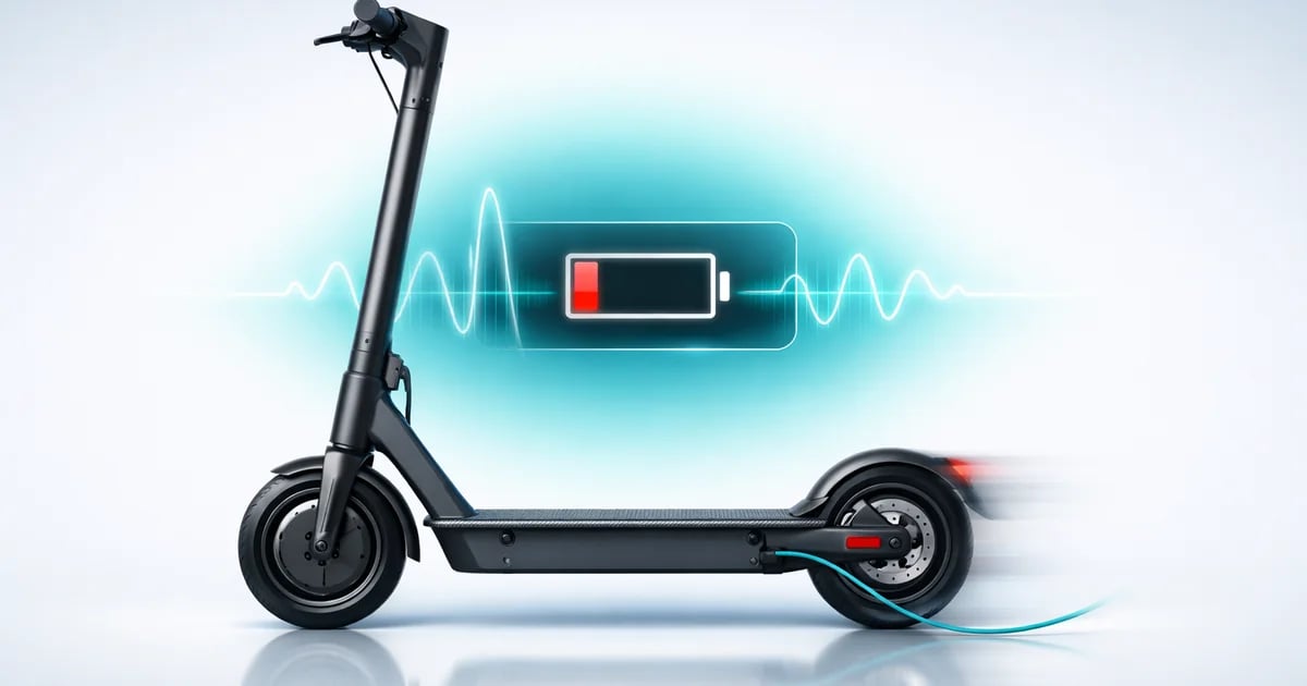 Электросамокат быстро разряжается — износ батареи
