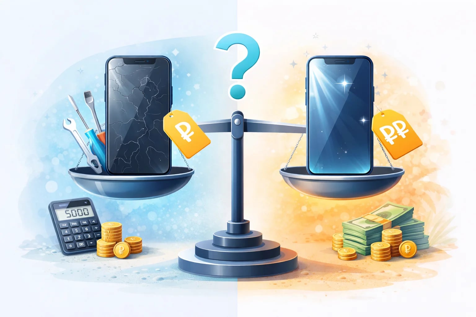 Стоит ли ремонтировать старый телефон