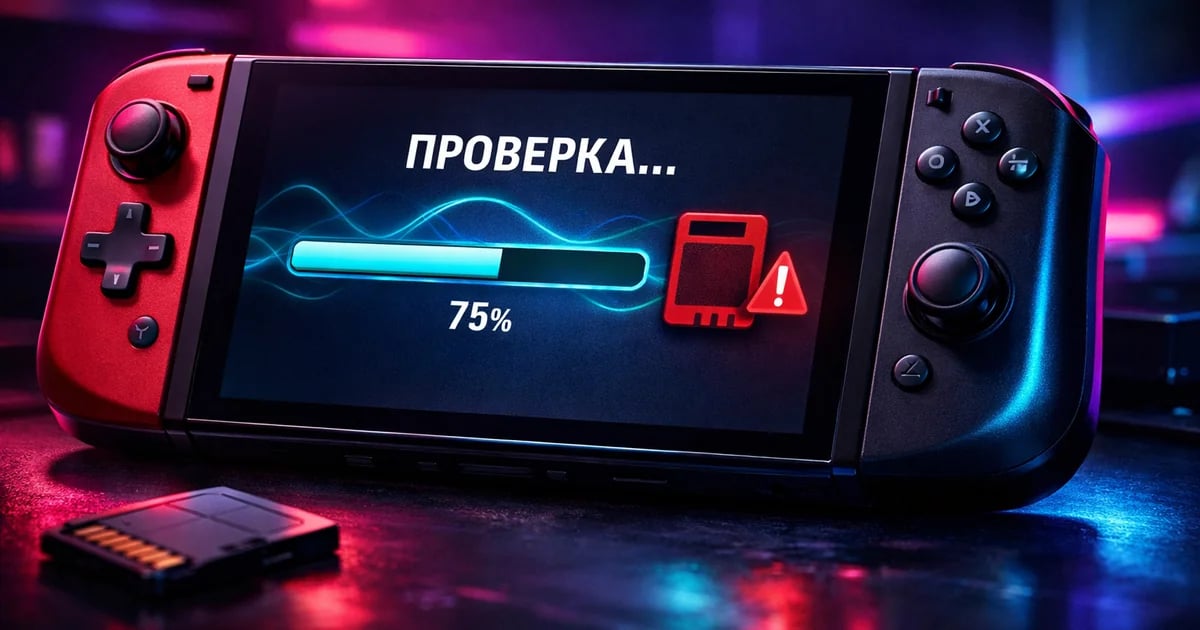 Nintendo Switch 2 — не читает игровые картриджи