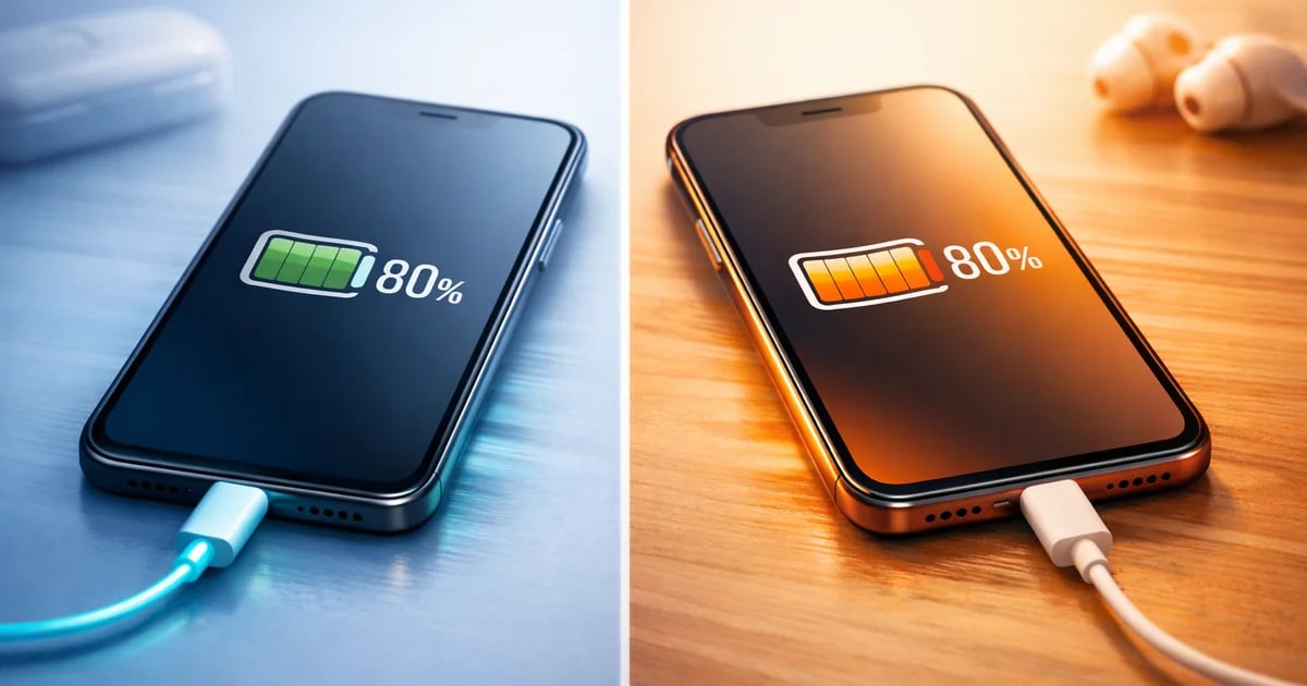 Телефон заряжается только до 80% — норма или поломка